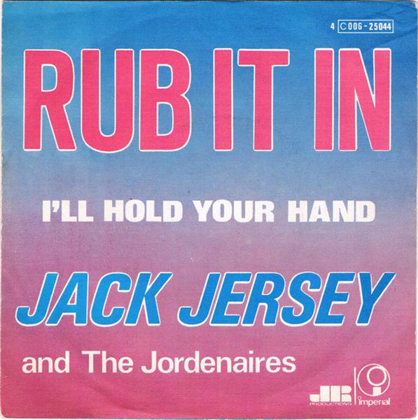 Grote foto jack jersey and the jordenaires rub it in muziek en instrumenten platen elpees singles