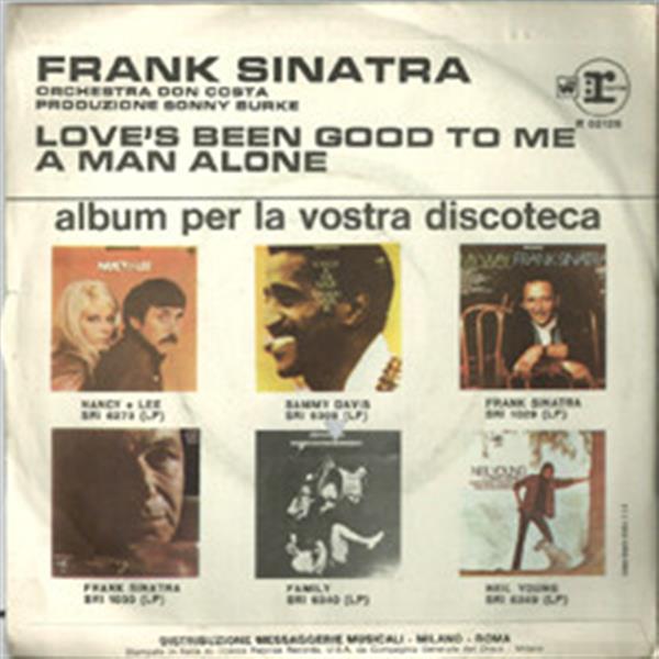 Grote foto frank sinatra love been good to me muziek en instrumenten platen elpees singles