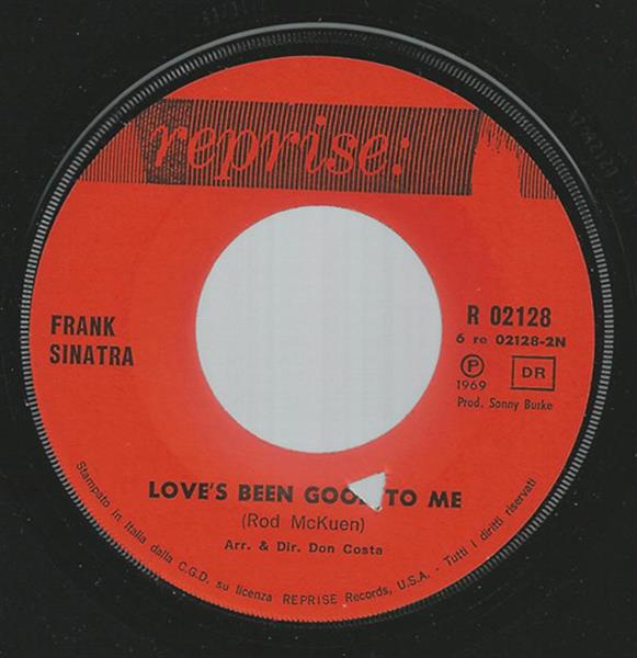 Grote foto frank sinatra love been good to me muziek en instrumenten platen elpees singles