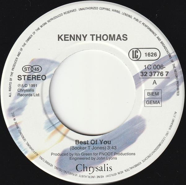 Grote foto kenny thomas best of you muziek en instrumenten platen elpees singles