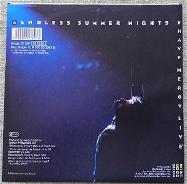 Grote foto richard marx endless summer nights muziek en instrumenten platen elpees singles