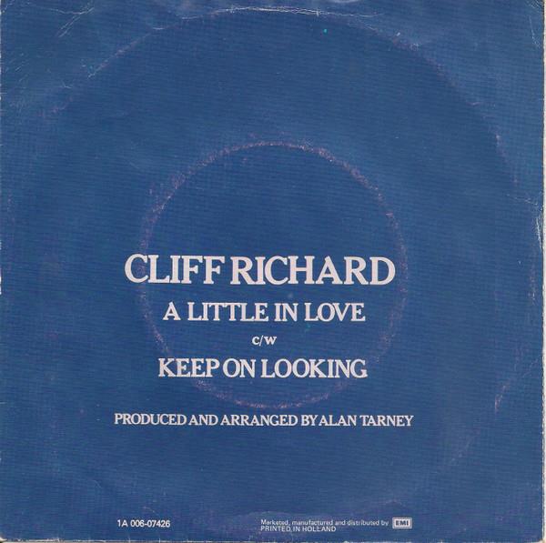 Grote foto cliff richard a little in love muziek en instrumenten platen elpees singles