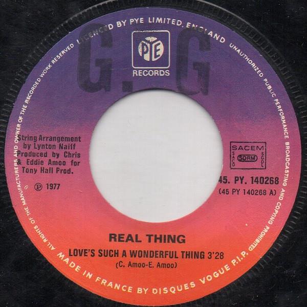 Grote foto the real thing love such a wonderful thing muziek en instrumenten platen elpees singles