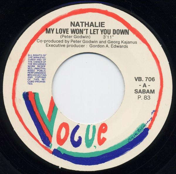 Grote foto nathalie my love won t let you down muziek en instrumenten platen elpees singles