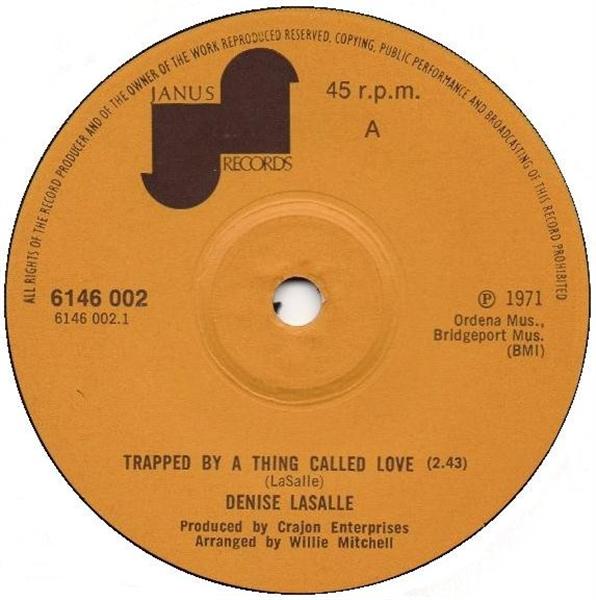 Grote foto denise lasalle trapped by a thing called love muziek en instrumenten platen elpees singles