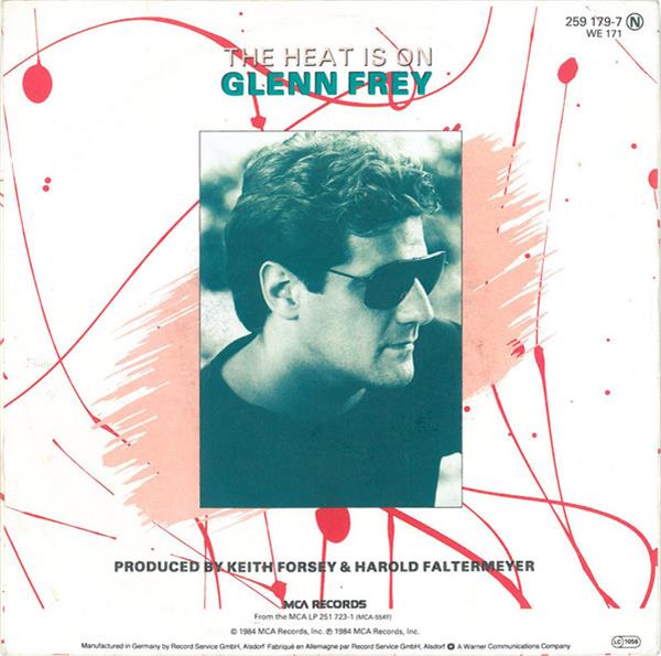 Grote foto glenn frey the heat is on muziek en instrumenten platen elpees singles