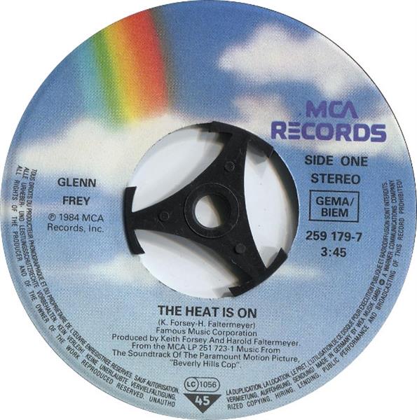 Grote foto glenn frey the heat is on muziek en instrumenten platen elpees singles