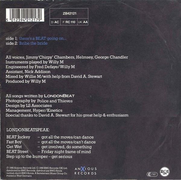 Grote foto londonbeat there a beat going on... muziek en instrumenten platen elpees singles