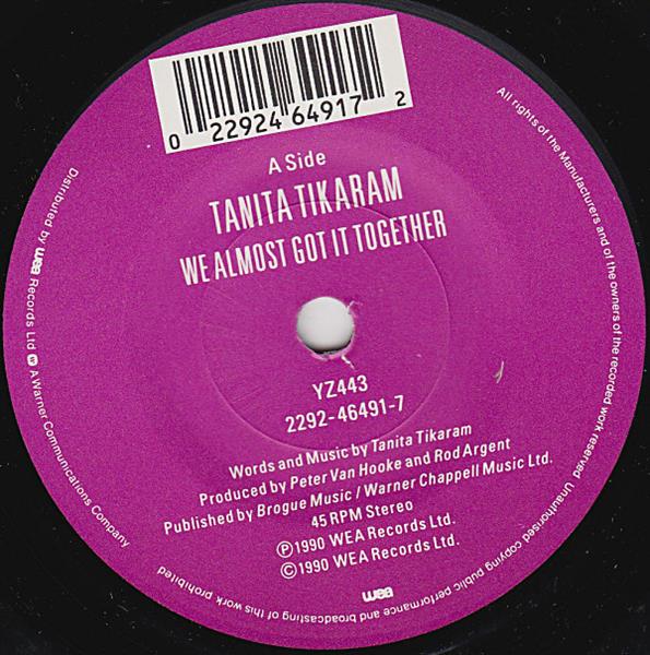 Grote foto tanita tikaram we almost got it together muziek en instrumenten platen elpees singles