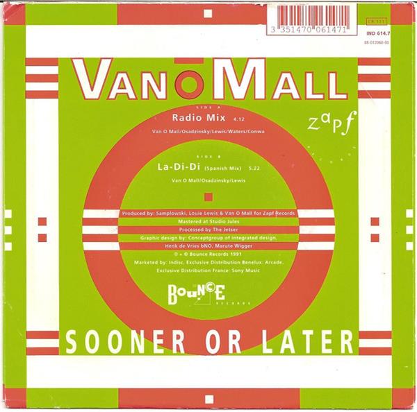 Grote foto vandy o mall sooner or later muziek en instrumenten platen elpees singles