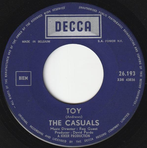 Grote foto the casuals toy muziek en instrumenten platen elpees singles