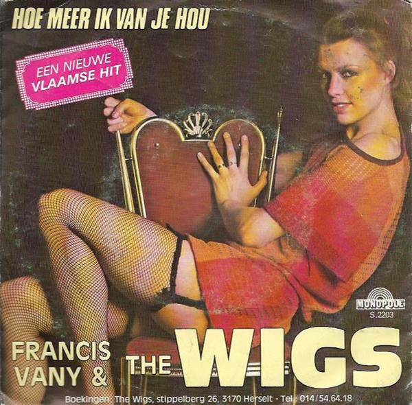 Grote foto francis vany the wigs voordat ik terug bij je kom muziek en instrumenten platen elpees singles