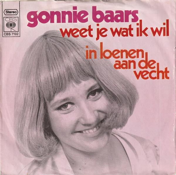 Grote foto gonnie baars weet je wat ik wil muziek en instrumenten platen elpees singles