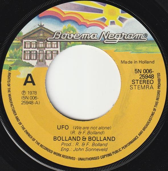 Grote foto bolland bolland ufo we are not alone muziek en instrumenten platen elpees singles