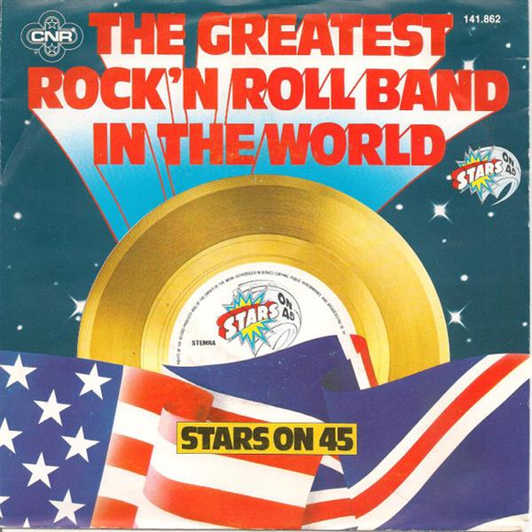 Grote foto stars on 45 the greatest rock n roll band in the world muziek en instrumenten platen elpees singles