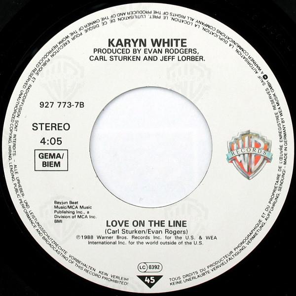 Grote foto karyn white the way you love me muziek en instrumenten platen elpees singles