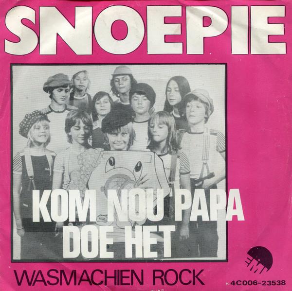 Grote foto snoepie kom nou papa doe het muziek en instrumenten platen elpees singles