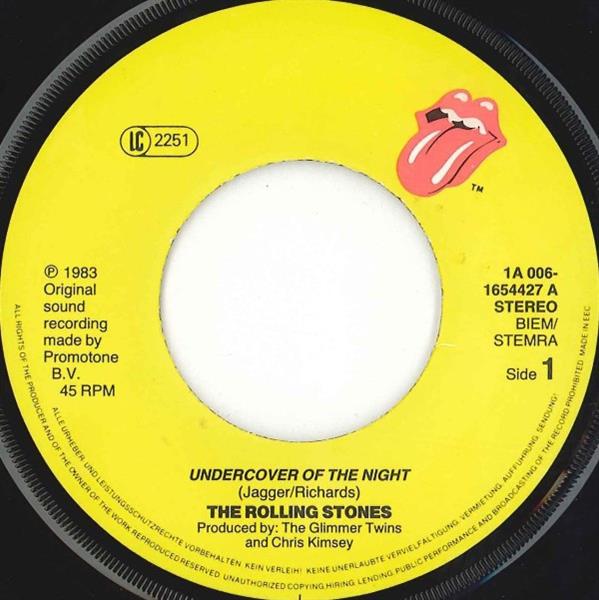 Grote foto the rolling stones undercover of the night muziek en instrumenten platen elpees singles