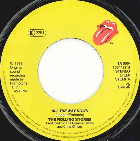 Grote foto the rolling stones undercover of the night muziek en instrumenten platen elpees singles