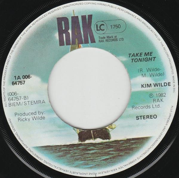 Grote foto kim wilde view from a bridge muziek en instrumenten platen elpees singles