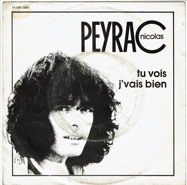 Grote foto nicolas peyrac tu vois j vais bien muziek en instrumenten platen elpees singles