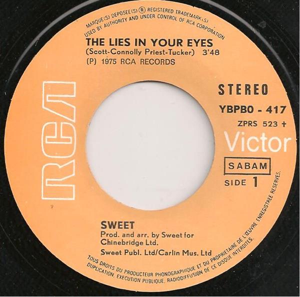 Grote foto the sweet the lies in your eyes muziek en instrumenten platen elpees singles