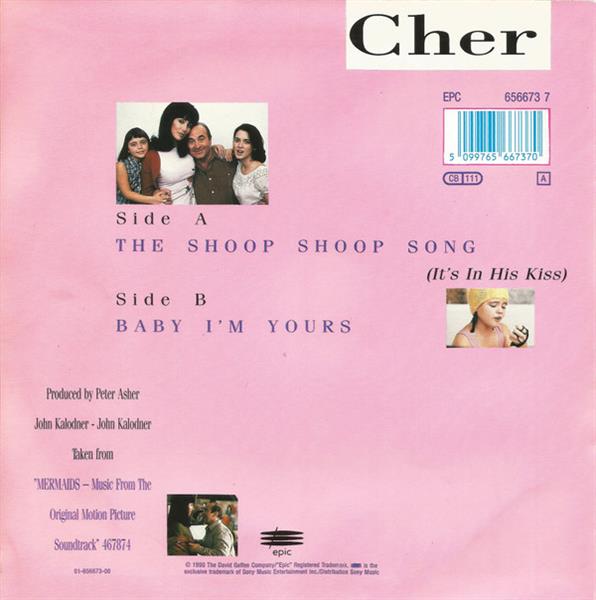 Grote foto cher the shoop shoop song it in his kiss muziek en instrumenten platen elpees singles