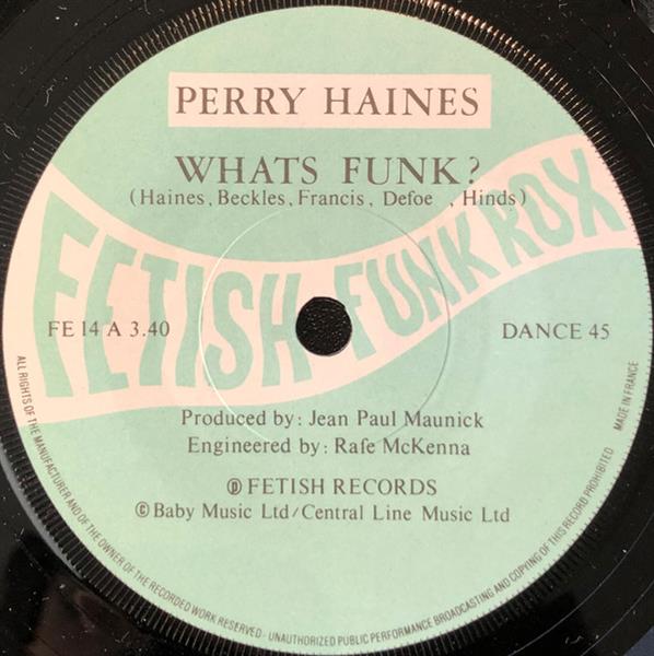 Grote foto perry haines whats funk muziek en instrumenten platen elpees singles