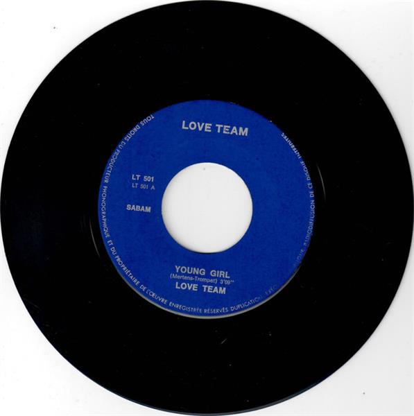 Grote foto love team young girl muziek en instrumenten platen elpees singles