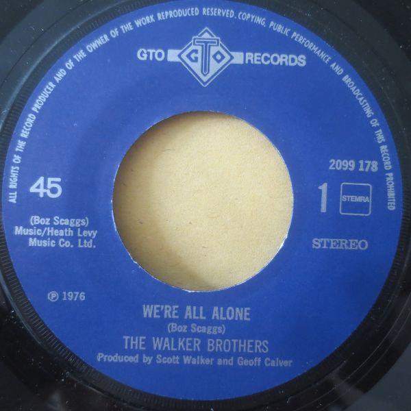 Grote foto the walker brothers we re all alone muziek en instrumenten platen elpees singles