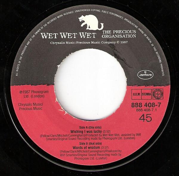 Grote foto wet wet wet wishing i was lucky muziek en instrumenten platen elpees singles