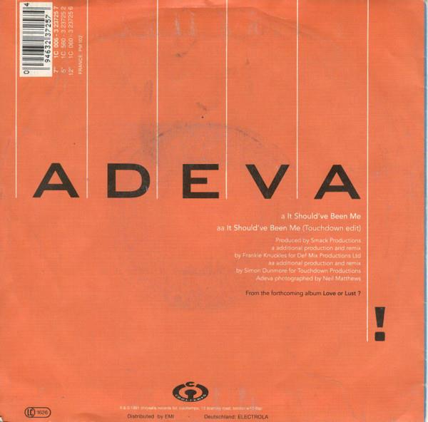 Grote foto adeva it should ve been me muziek en instrumenten platen elpees singles