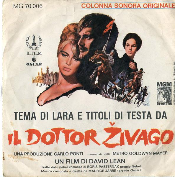 Grote foto maurice jarre tema di lara e titoli di testa da il dottor ivago colonna sonora originale muziek en instrumenten platen elpees singles