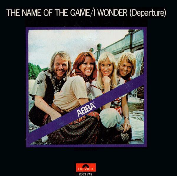 Grote foto abba the name of the game i wonder departure muziek en instrumenten platen elpees singles