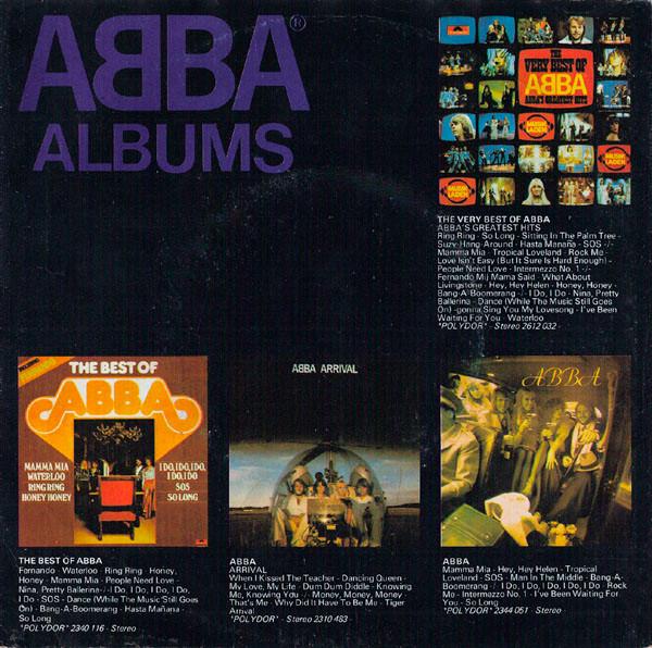 Grote foto abba the name of the game i wonder departure muziek en instrumenten platen elpees singles