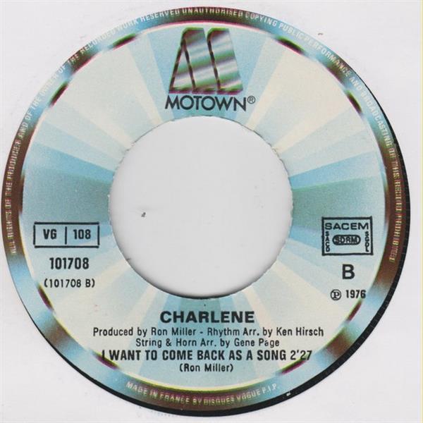 Grote foto charlene stevie wonder used to be muziek en instrumenten platen elpees singles
