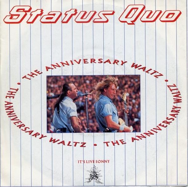 Grote foto status quo the anniversary waltz muziek en instrumenten platen elpees singles