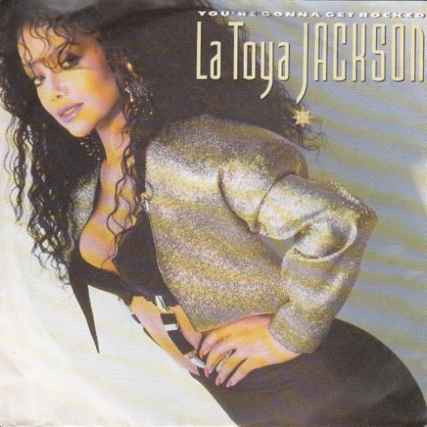 Grote foto la toya jackson you re gonna get rocked muziek en instrumenten platen elpees singles