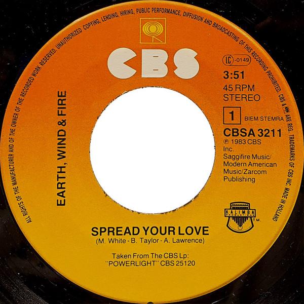 Grote foto earth wind fire spread your love muziek en instrumenten platen elpees singles