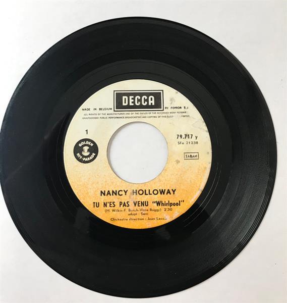 Grote foto nancy holloway tu n es pas venu a travers une larme muziek en instrumenten platen elpees singles