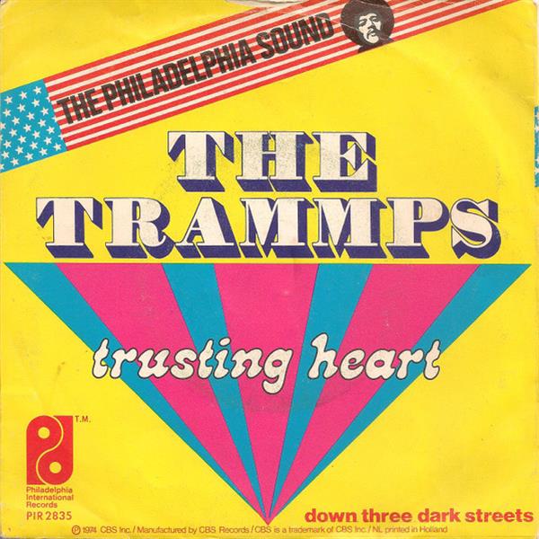 Grote foto the trammps trusting heart muziek en instrumenten platen elpees singles