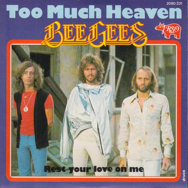 Grote foto bee gees too much heaven muziek en instrumenten platen elpees singles