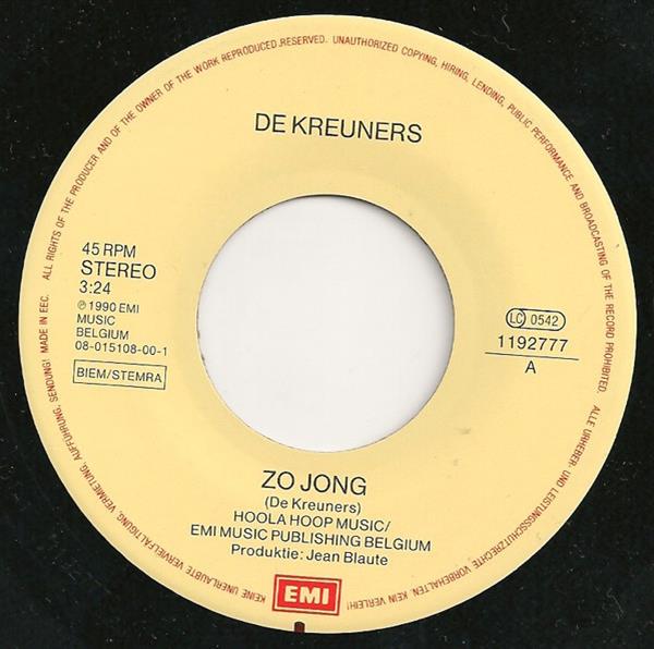 Grote foto de kreuners zo jong nieuwe mix muziek en instrumenten platen elpees singles