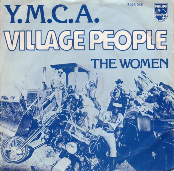 Grote foto village people y.m.c.a. muziek en instrumenten platen elpees singles