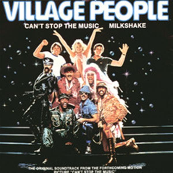 Grote foto village people can t stop the music milkshake muziek en instrumenten platen elpees singles