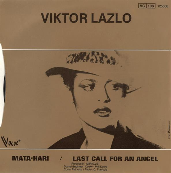 Grote foto viktor lazlo last call for an angel mata hari muziek en instrumenten platen elpees singles