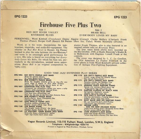 Grote foto firehouse five plus two vol. 4 muziek en instrumenten platen elpees singles