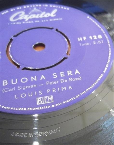 Grote foto louis prima oh marie buona sera muziek en instrumenten platen elpees singles