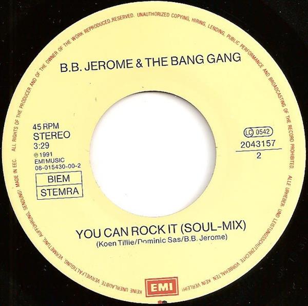 Grote foto b.b. jerome the bang gang you can rock it muziek en instrumenten platen elpees singles