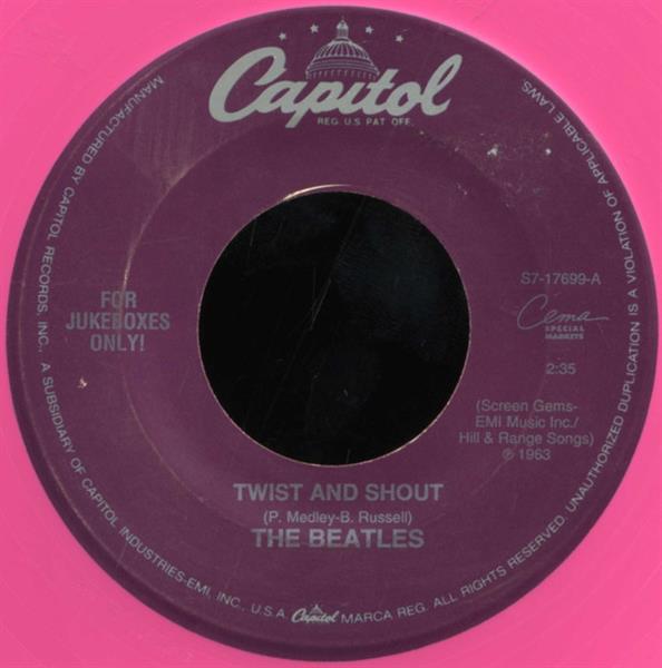 Grote foto the beatles twist and shout there a place muziek en instrumenten platen elpees singles